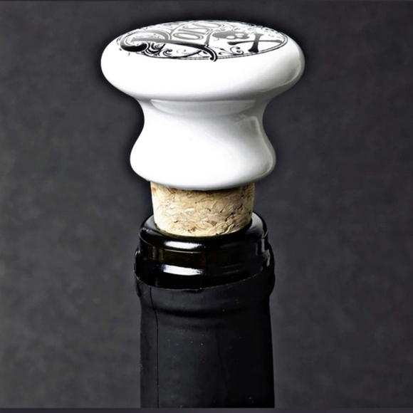 Alchemy Gothic ✦ Demon Drink Bottle Stopper ✦ Gothic Barware Wine Accessory NWT - Picture 1 of 5